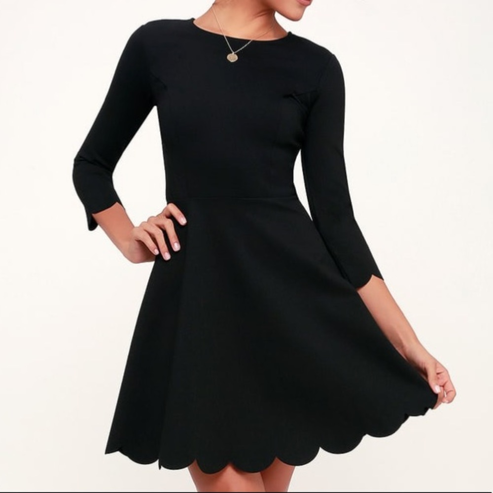 NWT Lulus Cumulonimbus Cloud Skater Dress Size XS